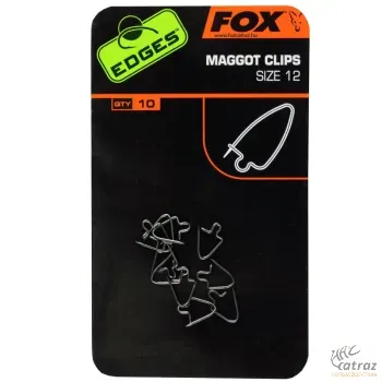 Maggot Clips Fox Edges Size:12x10 CAC527