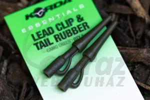 Korda Essentials Lead Clips & Tail Rubbers - Ólomkapocs készlet