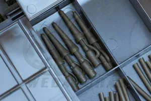 Korda Essentials Lead Clips & Tail Rubbers - Ólomkapocs készlet