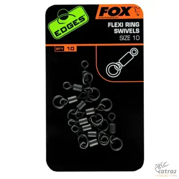 Fox Karikás Forgó Méret: 10 - Fox Edges Flexi Ring Swivels