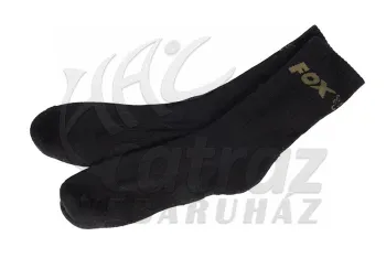 Fox Black Socks 3 Pack 40-43 – Fox Fekete Zokni