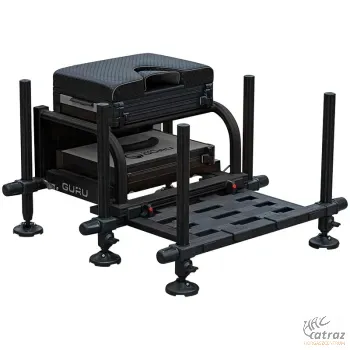 Guru Rive Seatbox Team Versenyláda 2.0 - Stealth - Prémium Versenyláda Horgászoknak