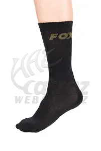 Fox Black Socks 3 Pack 40-43 – Fox Fekete Zokni