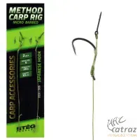 Stég Product Feeder Előkötött Horog Hossz: 10cm Méret: 6-os - Method Carp Előke 2db/cs