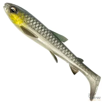 Savage Gear 3D Whitefish Shad 9cm 7g Green Silver - Savage Gear Gumihal Green Silver