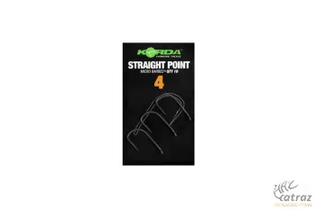 Korda Straight Point Barbed 4 - Korda Pontyozó Horog