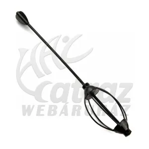 Nevis Távdobó Bordás Etetőkosár 60g – Gubancgátló Szárral