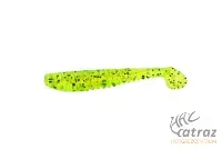 Gumihal Nevis Impulse Shad 6,3cm 6db/cs - Zöld Csillám