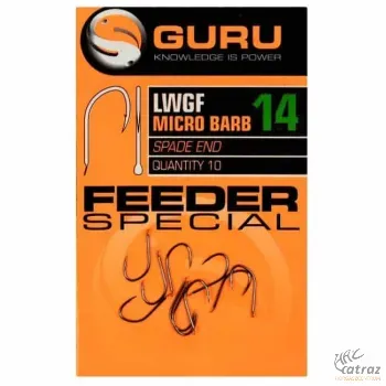 Guru Light Wide Gape Feeder Méret: 16 - Guru Feeder Horog