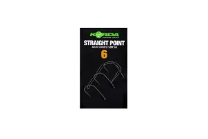 Korda Straight Point Barbed 6 - Korda Pontyozó Horog