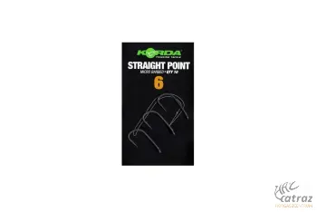 Korda Straight Point Barbed 6 - Korda Pontyozó Horog