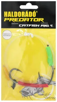 Haldorádó Catfish Rig 4 - Élőhalas Előke ˝Haarmontag" - Harcsázó Szerelék