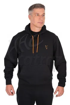 Fox Classic Hoody Black / Orange - 2XL - Horgász pulóver