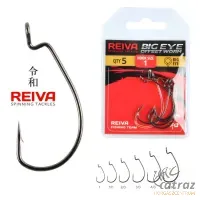 Reiva Offset Worm Big Eye Méret: 1 - Reiva Offset Horog