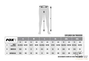 Fox Explorer 20K Trousers XL - Fox Vízálló Horgász Nadrág