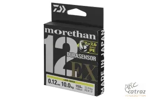 Daiwa Morethan Durasensor X12 150m 0,10mm Lime Green - Daiwa Prémium Fonott Zsinór