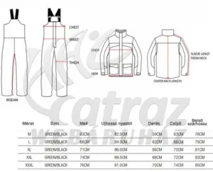 Prologic Ruházat HighGrade Thermo Suit L - Prologic Thermoruha