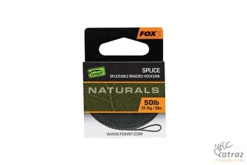 Fox Fűzhető Fonott Előkezsinór 50lb - Fox Naturals Splice Hooklength