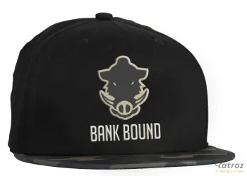 Prologic Ruházat Sapka Bank Bound Flat Bill Cap Black/Camo