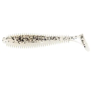 Fox Rage Spikey Shad 65mm Salt n Pepper