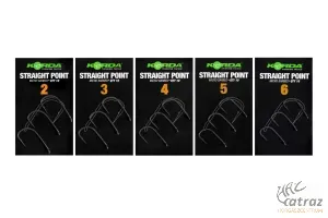 Korda Straight Point Barbed 2 - Korda Pontyozó Horog
