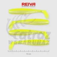 Reiva Flat Minnow Shad Sárga-Ezüst Gumihal - Reiva Műcsali 10 cm 4 db/csomag