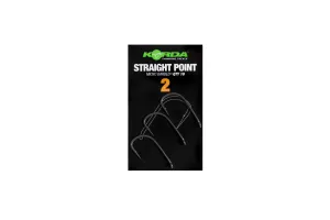 Korda Straight Point Barbed 2 - Korda Pontyozó Horog