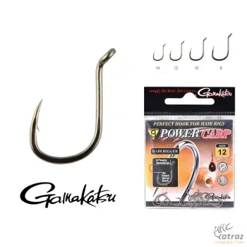 Gamakatsu Power Carp Hair Rigger Méret:12 - Feeder Horog