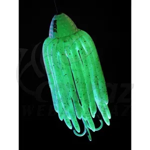 Madcat Worm Teaser 200g Glow In The Dark - Vertikális Kuttyagató Műcsali