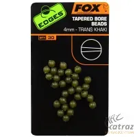 Fox Edges Gumigolyó 4mm - Fox Tapered Bore Beads