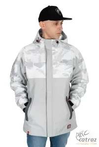 Fox Rage Ligh Camo Triple Layer Jacket - Fox Rage Fehér Vízálló Pergető Dzseki