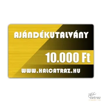 Virtuális ajándékutalvány webes vásárláshoz - 10.000 Forint Értékben