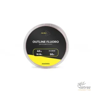 Avid Carp Outline Fluoro 50 méter 30lb - Avid Fluorocarbon Előkezsinór