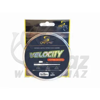 Carp Spirit Velocity Tapered Line 0,23-0,57mm - Felvastagodó előtétzsinór