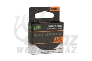 Fox Edges Naturals Copper-Core 50lb - Fox Leadcore Előtét Zsinór