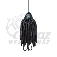 Madcat Worm Teaser 200g Dark - Vertikális Kuttyagató Műcsali