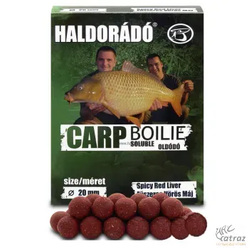 Haldorádó Carp Boilie Soluble 20mm 800g-Fűszeres Vörös Máj