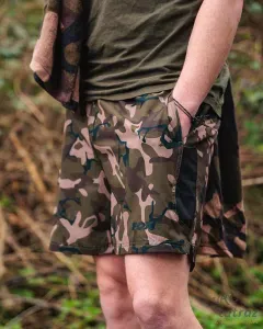 Fox Fekete Camo Fürdőnadrág Méret: L - Fox Black/Camo LW Swim Shorts Úszó Rövidnadrág