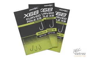 Matrix X6B Curved Pole XS Méret: 18 - Matrix Keszegező Horog