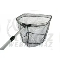 Nevis Nagyhalas Merevkeretes Merítőháló Gumírozott Hálóval 210cm 60x55cm