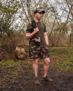 Fox Fekete Camo Fürdőnadrág Méret: L - Fox Black/Camo LW Swim Shorts Úszó Rövidnadrág