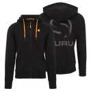 Guru Semi Logo Hoodie Black Méret: 2XL - Guru Horgász Pulóver