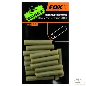 Fox Edges Szilikon Gumihüvely - Fox Silicone Sleeves Trans Khaki