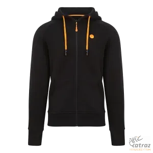 Guru Semi Logo Hoodie Black Méret: 2XL - Guru Horgász Pulóver