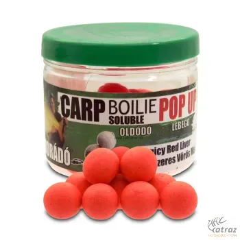 Haldorádó Carp Boilie Soluble Pop-Up 40g-Fűszeres Vörös Máj