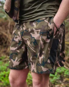 Fox Fekete Camo Fürdőnadrág Méret: L - Fox Black/Camo LW Swim Shorts Úszó Rövidnadrág