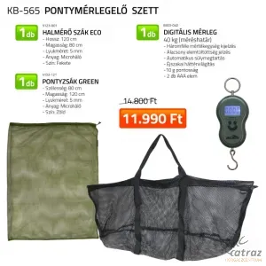 Ponty Mérlegelő Szett - Mérlegelő + Digitális Mérleg + Pontyzsák