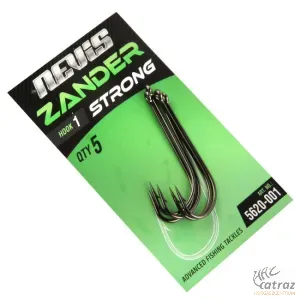 Nevis Zander Strong 4 - Nevis Erős Süllőző Horog