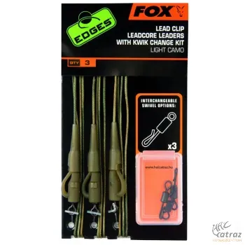 Végszerelék Fox Leadcore + Leadclip + Kwick Change Light Camo CAC575