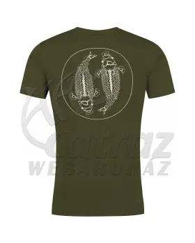 Korda Mandala T-Shirt – Dark Olive – L – Női Póló